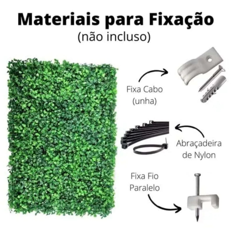 Jardim Vertical Artificial Buchinho 60x40cm